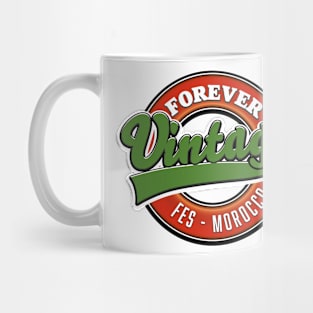 Forever Fes Morocco vintage logo Mug